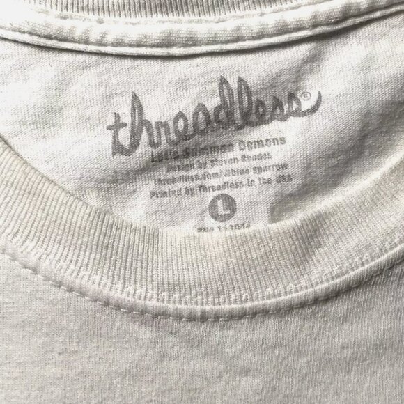 Let's Summon Demons T Shirt Large - Threadless Steven Rhodes - Picture 3 of 3